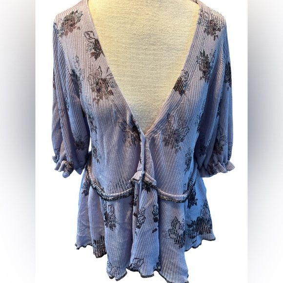 Free People Joni Cardi Heather - Picture 1 of 5